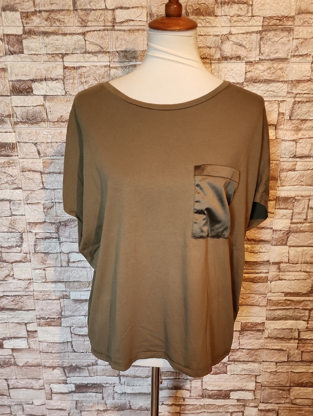 Zara Dark Green T-shirt